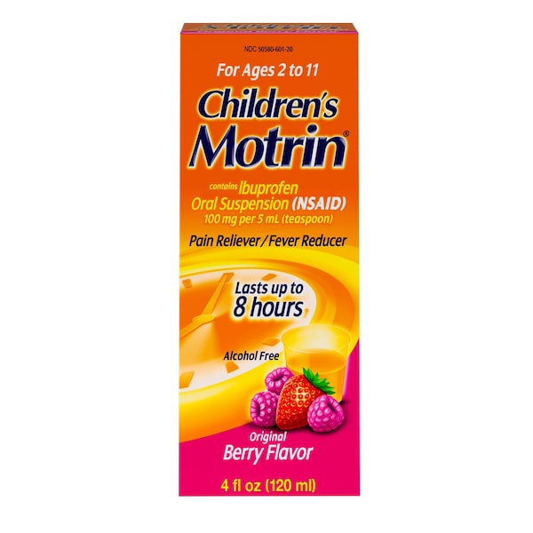 Motrin Childrens Motrin Children's Berry Oral Suspension Ibuprofen 4 oz., PK36 3019216 - main
